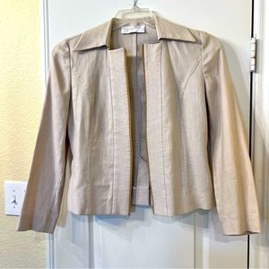 Valentino Roma Beige Jacket Size 40 (XS)